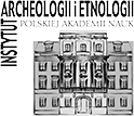 Strona internetowa Instytutu Archeologii i Etnologii Polskiej Akademii Nauk